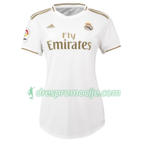 Real Madrid Dres Ženska Domaći 2019/20 Kratkih Rukava Real Madrid Dres Ženska Domaći 2019/20 Kratkih Rukava